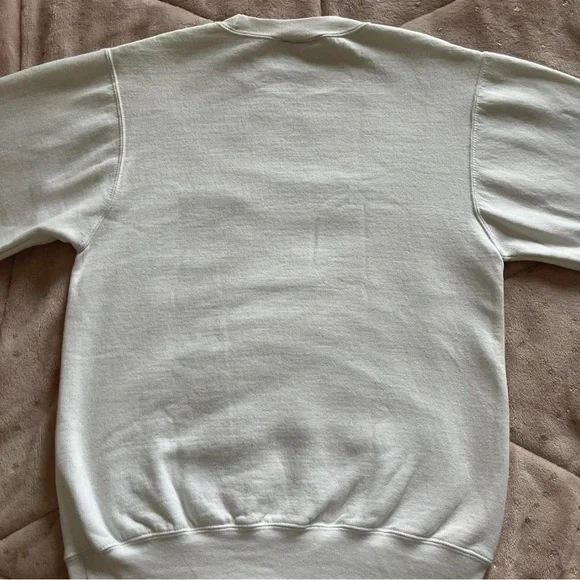 Champion Mens white crewneck sweater size XS - Picture 2 of 3